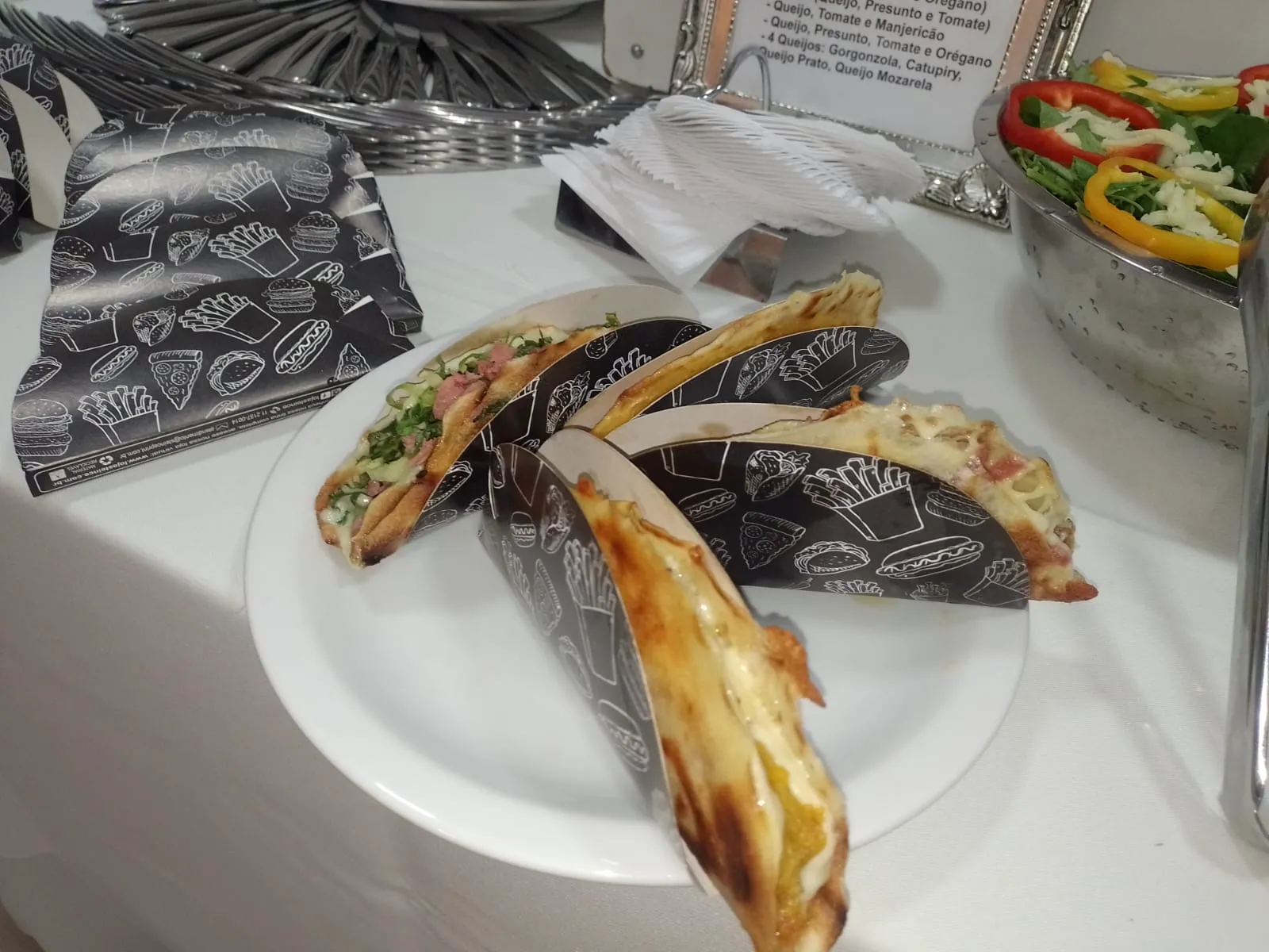 Buffet de Crepe Francês de Cone na Granja Viana