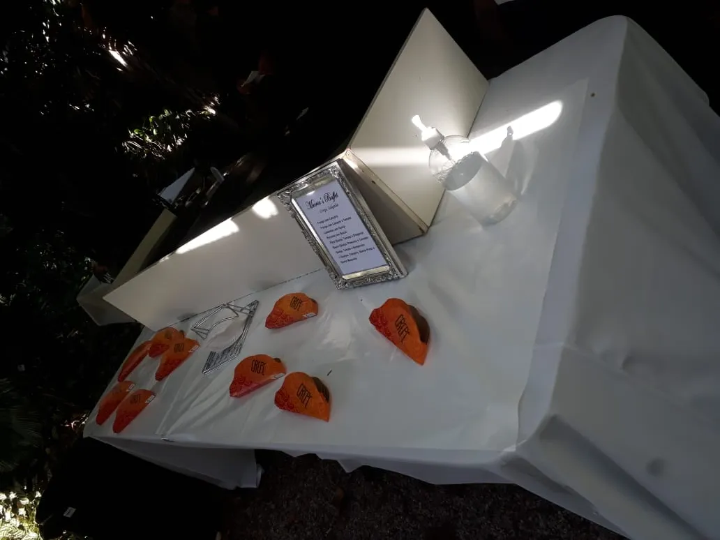 Buffet de Crepe no Cone Doce