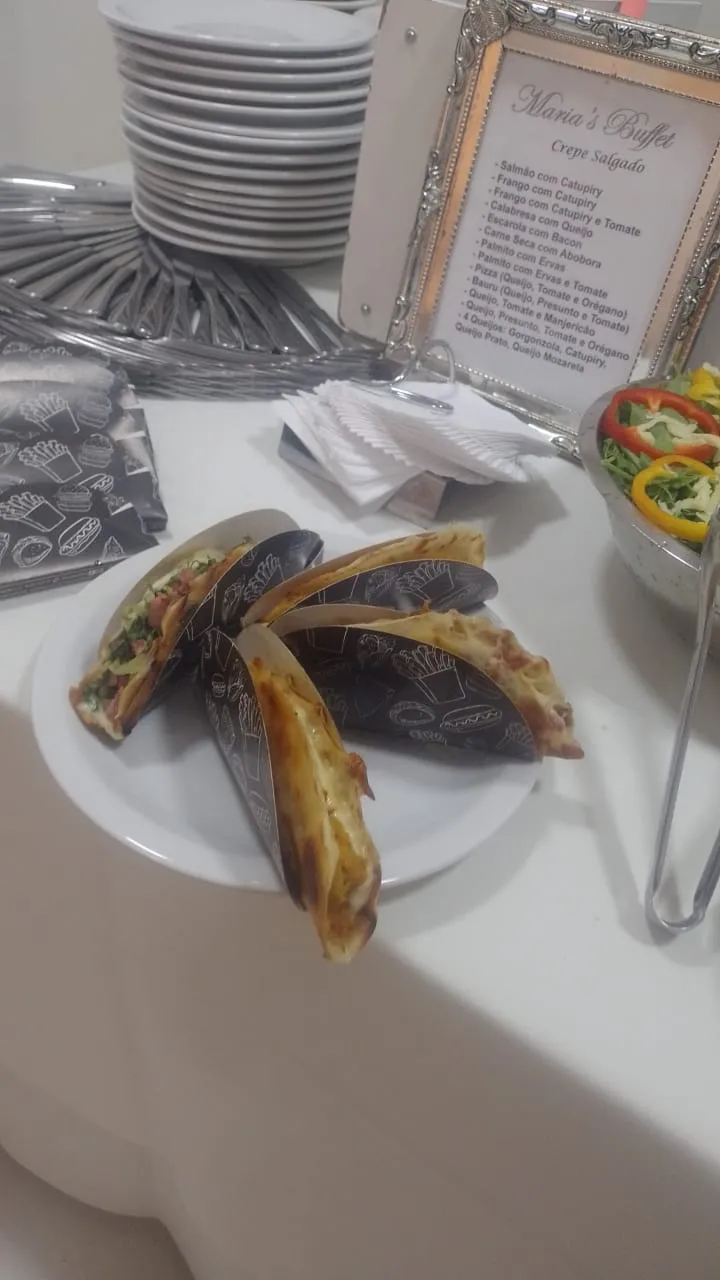 Crepe Francês no Cone